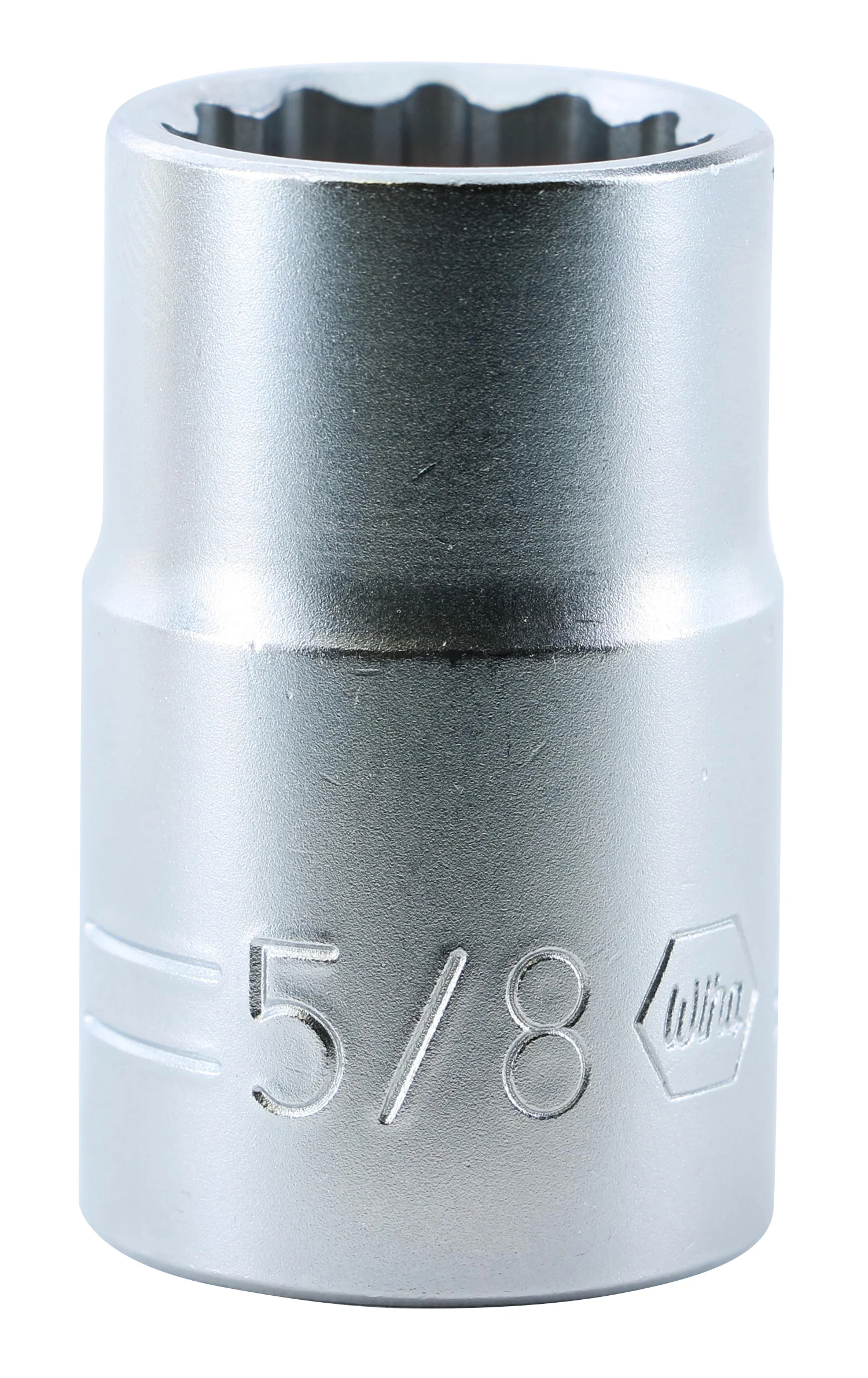 WIHA TOOLS 12 Point - 1/2" Drive Deep Socket 5/8" - 33813 - WIH-33813