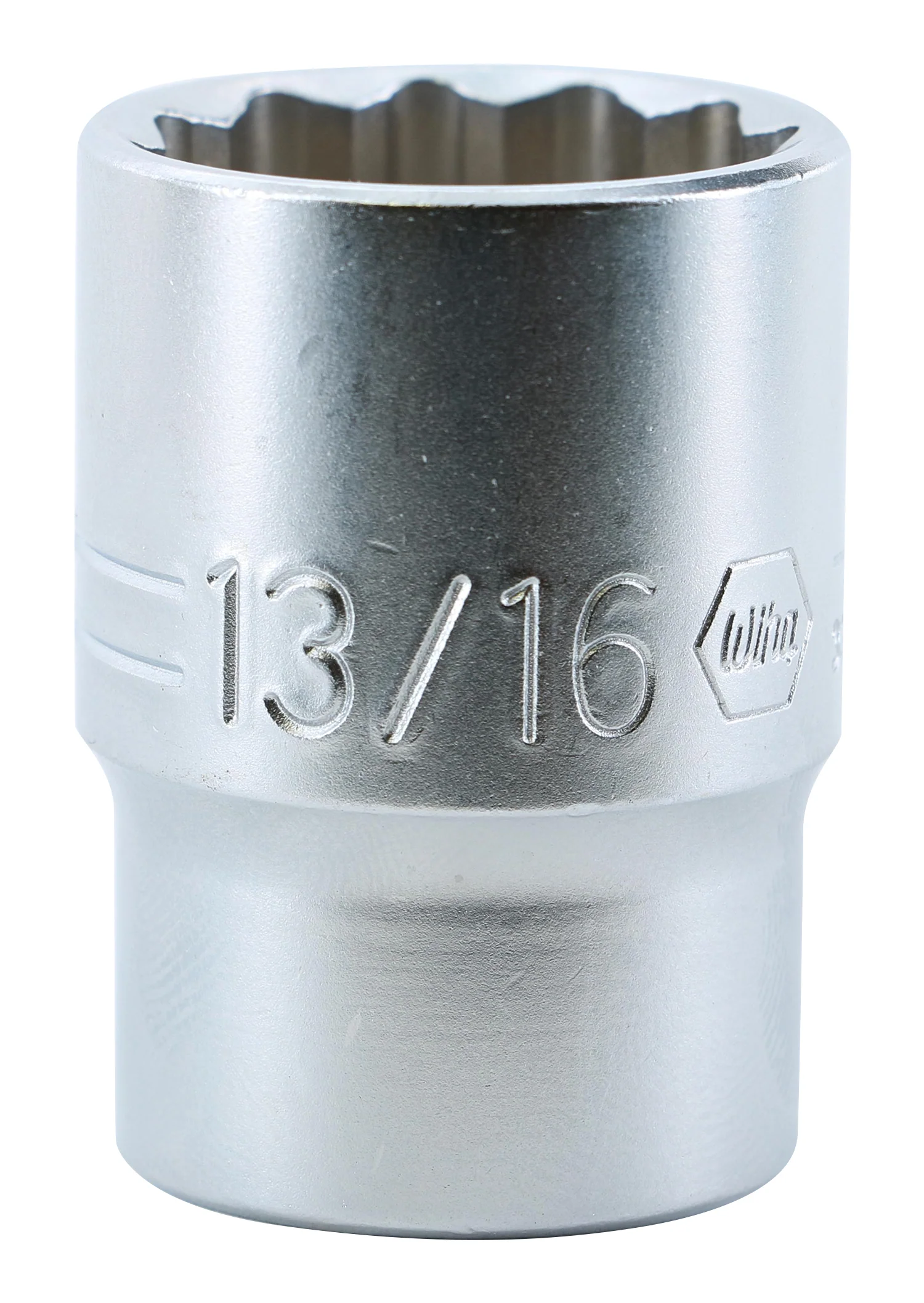 WIHA TOOLS 12 Point - 1/2" Drive Deep Socket 13/16" - 33816 - WIH-33816