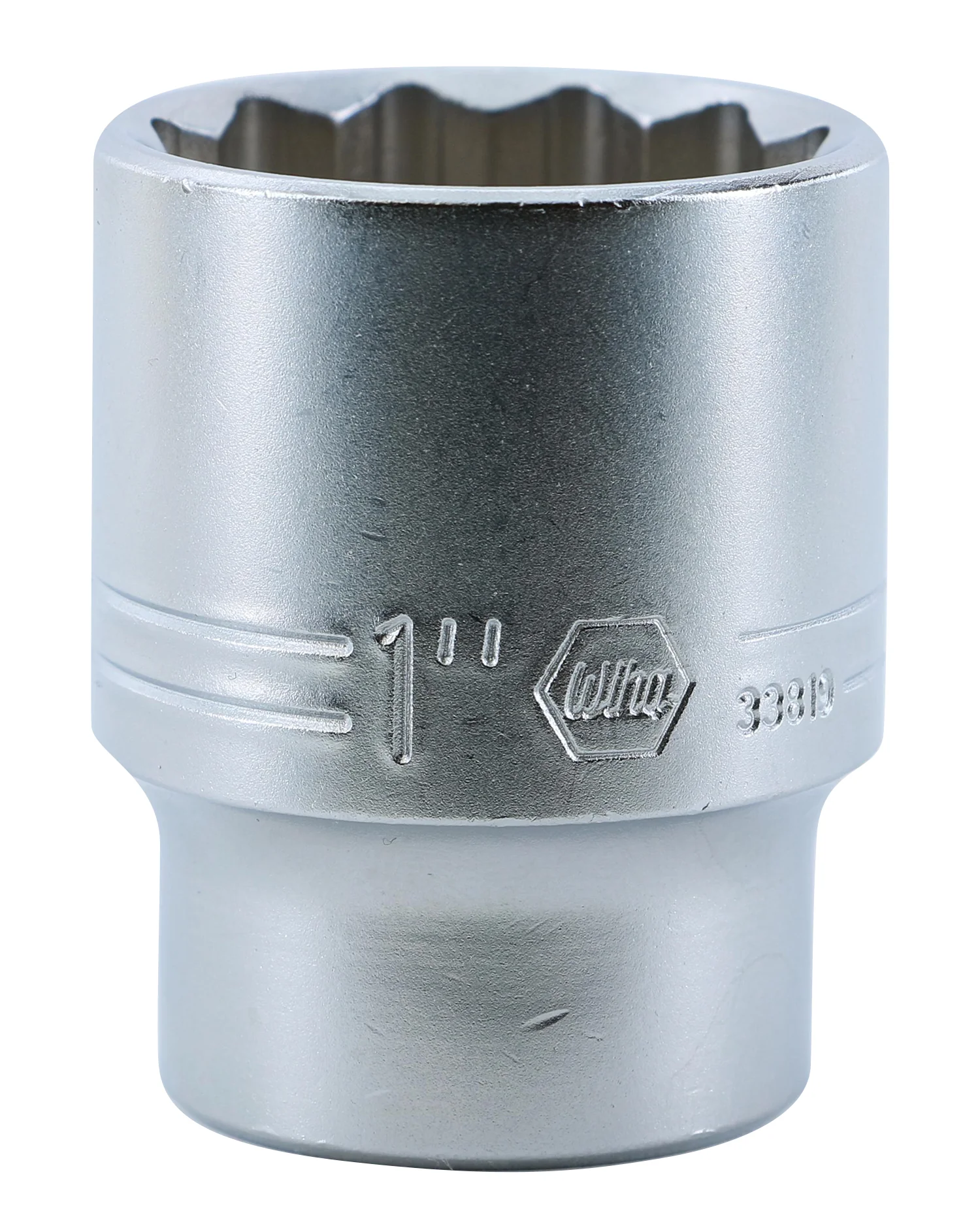 WIHA TOOLS 12 Point - 1/2" Drive Deep Socket 1" - 33819 - WIH-33819