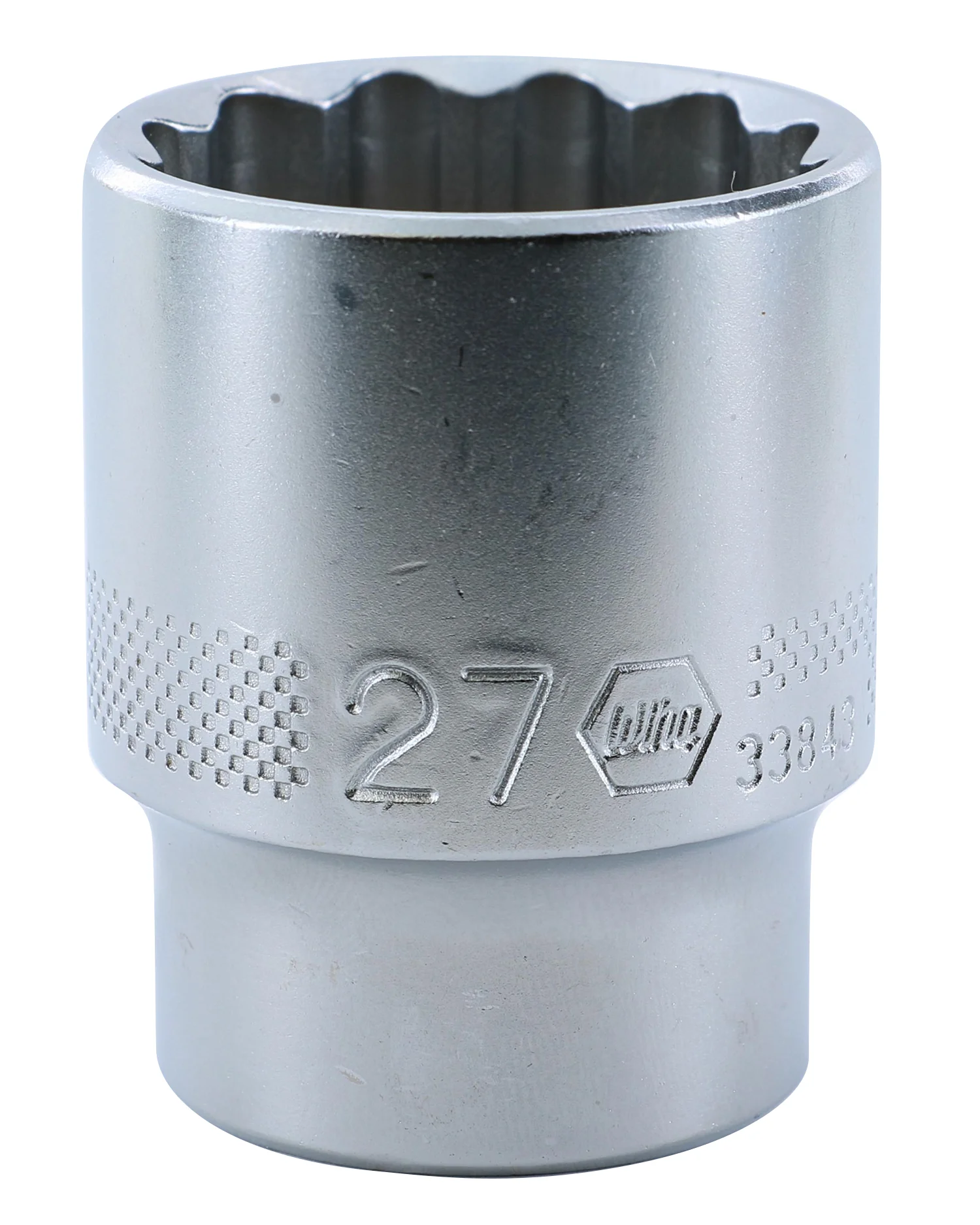 WIHA TOOLS 12 Point - 1/2" Drive Socket 27.0Mm - WIH-33843