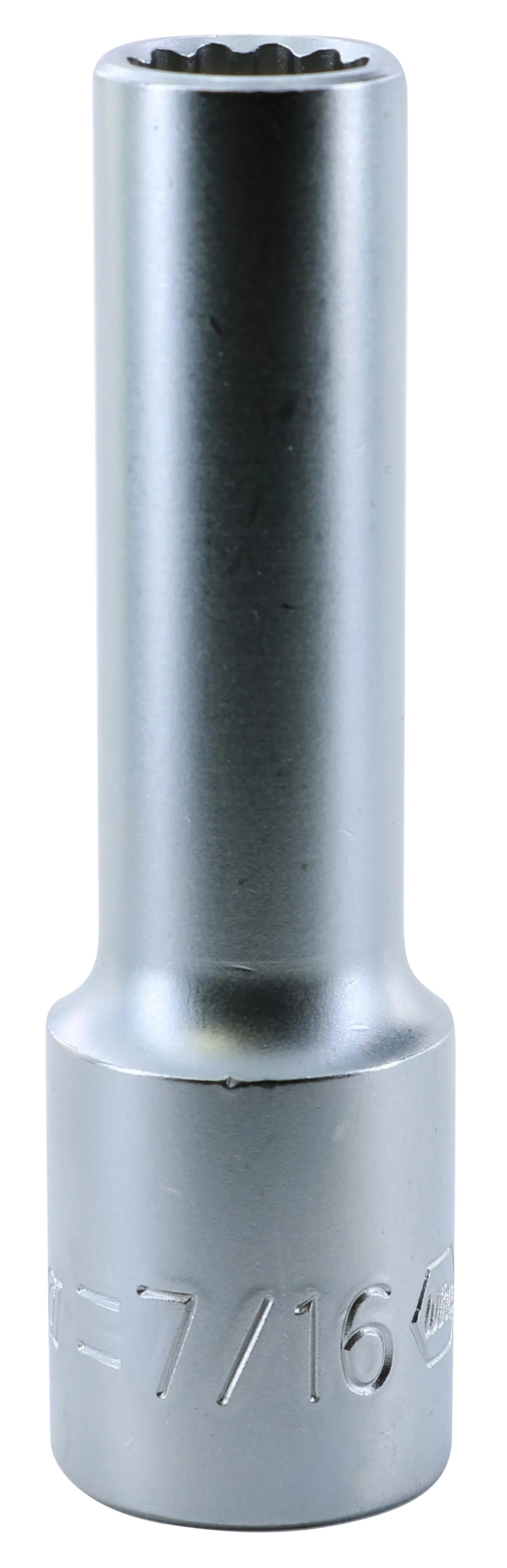 WIHA TOOLS 12 Point - 1/2" Drive Deep Socket 7/16" - 33852 - WIH-33852