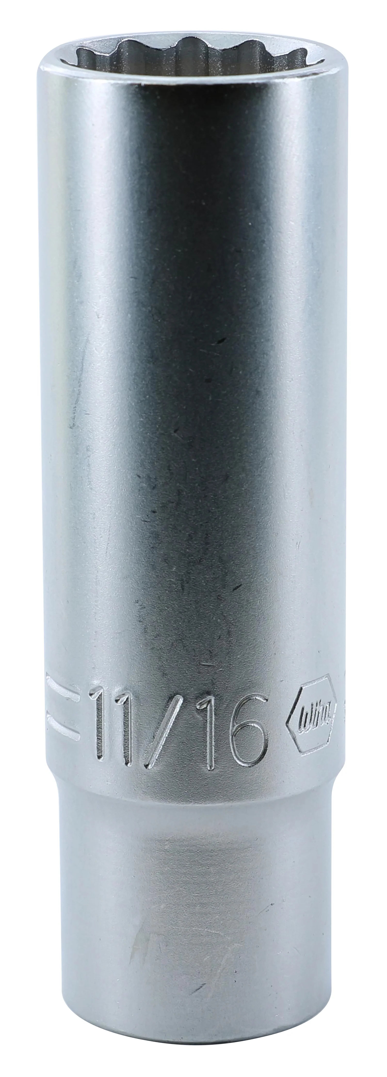 WIHA TOOLS 12 Point - 1/2" Drive Deep Socket 11/16" - 33856 - WIH-33856