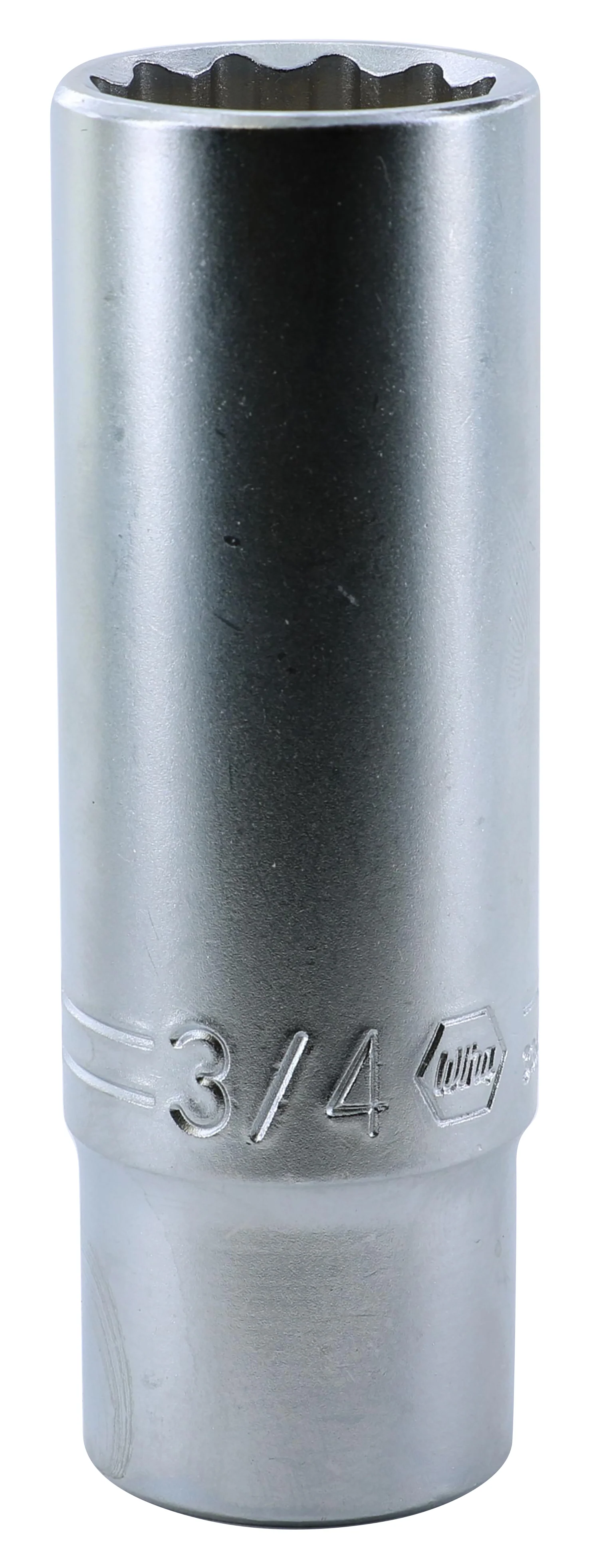 WIHA TOOLS 12 Point - 1/2" Drive Deep Socket 3/4" - 33857 - WIH-33857