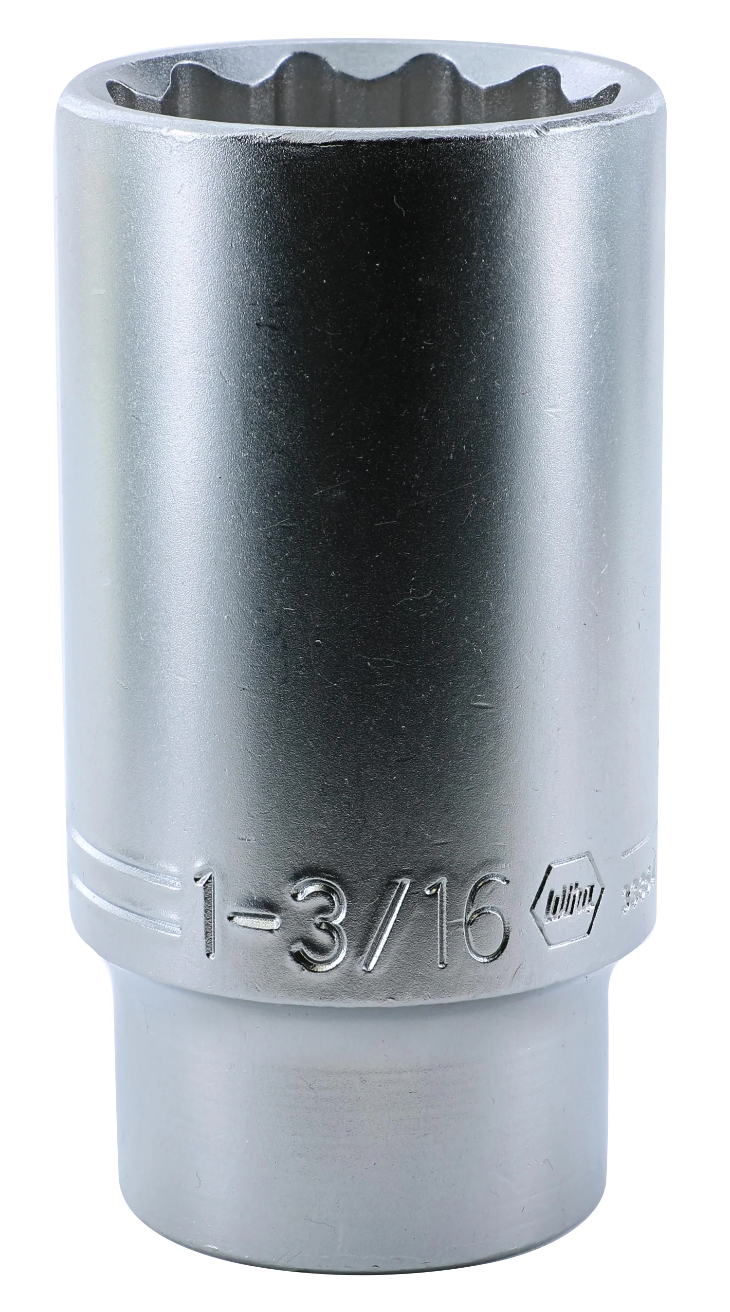 WIHA TOOLS 12 Point - 1/2" Drive Deep Socket 1-3/16" - 33864 - WIH-33864