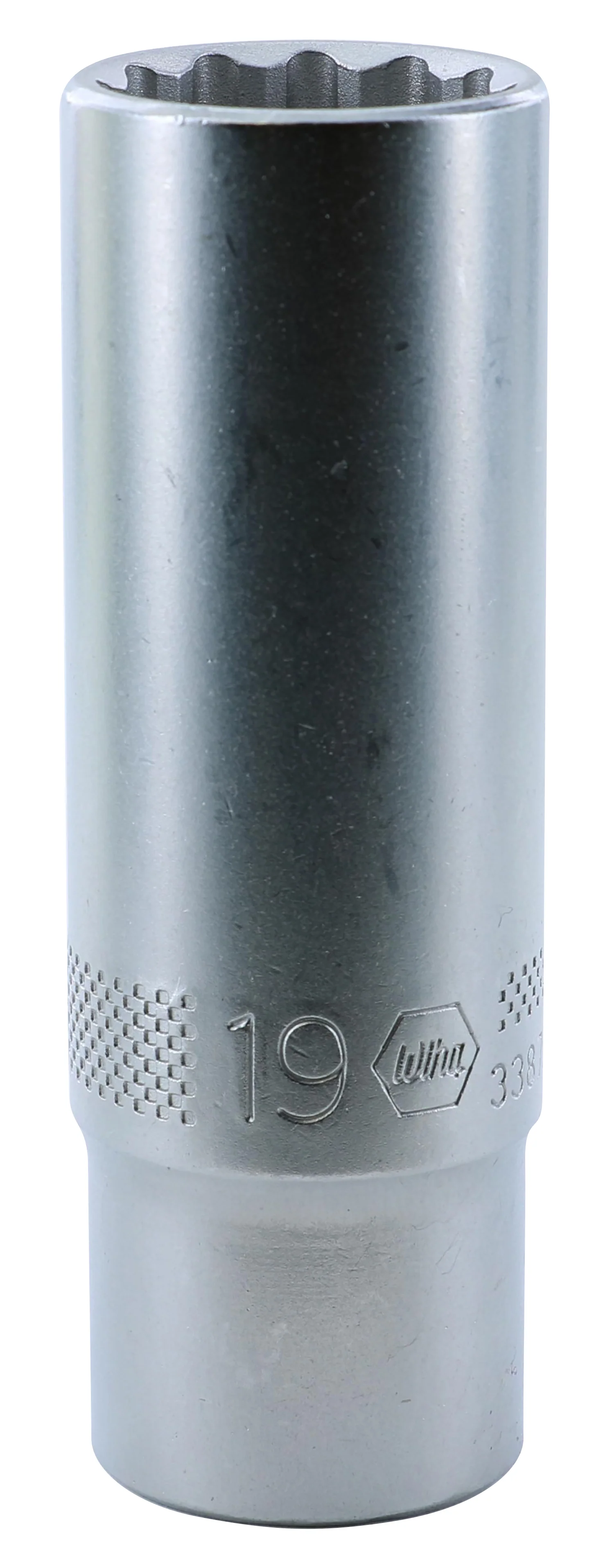 WIHA TOOLS 12 Point - 1/2" Drive Deep Socket 19.0Mm - WIH-33875