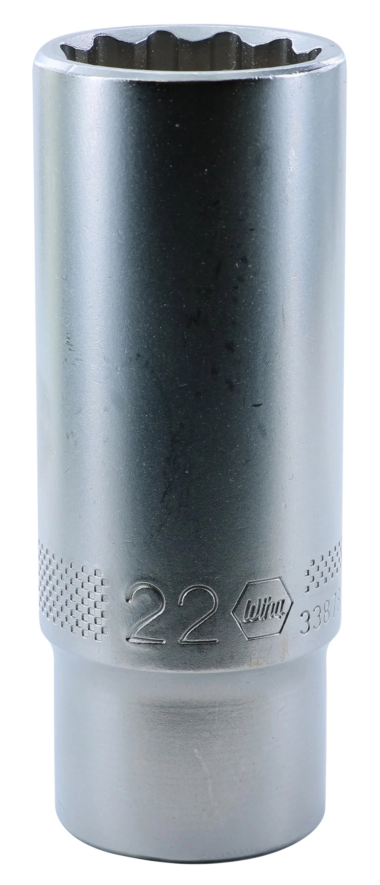 WIHA TOOLS 12 Point - 1/2" Drive Deep Socket 22.0Mm - WIH-33878
