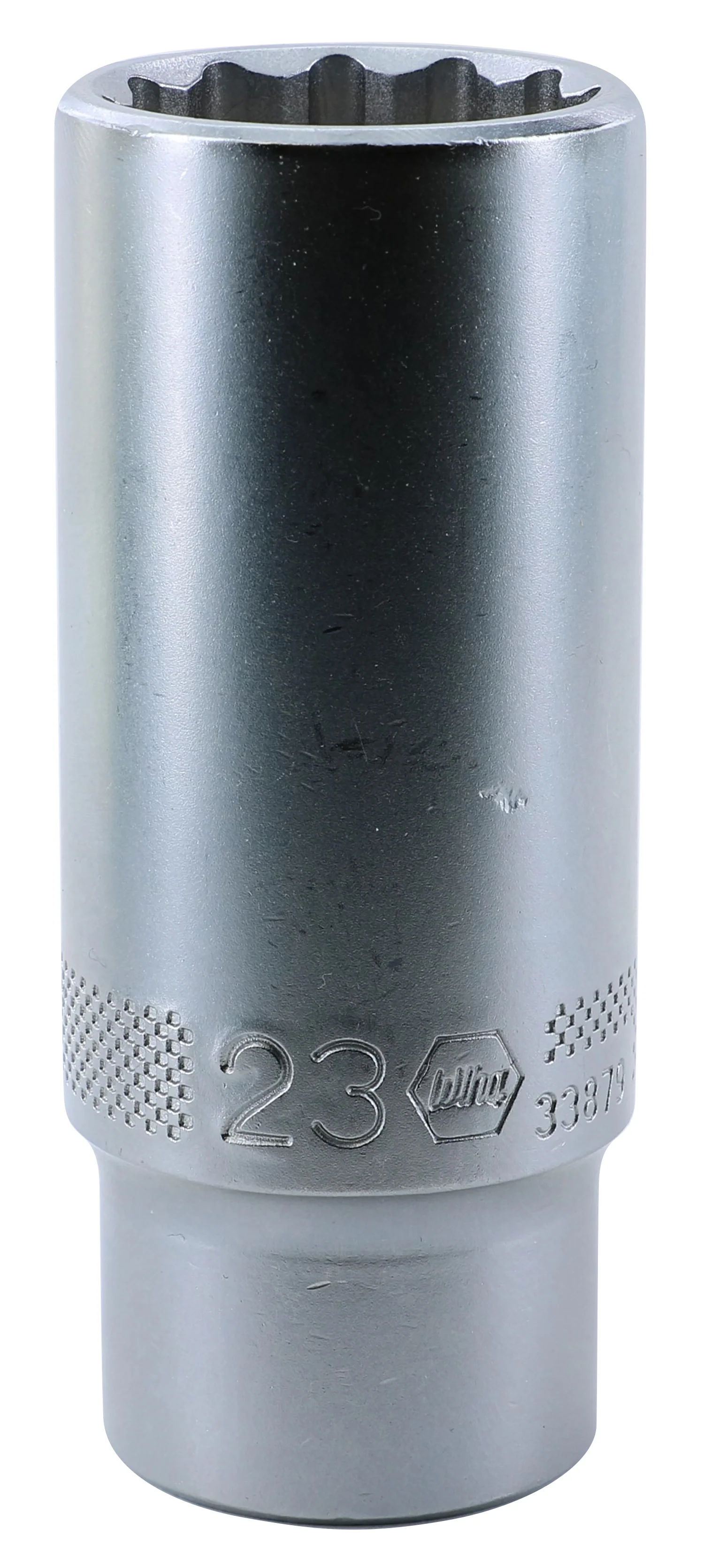 WIHA TOOLS 12 Point - 1/2" Drive Deep Socket 23.0Mm - WIH-33879