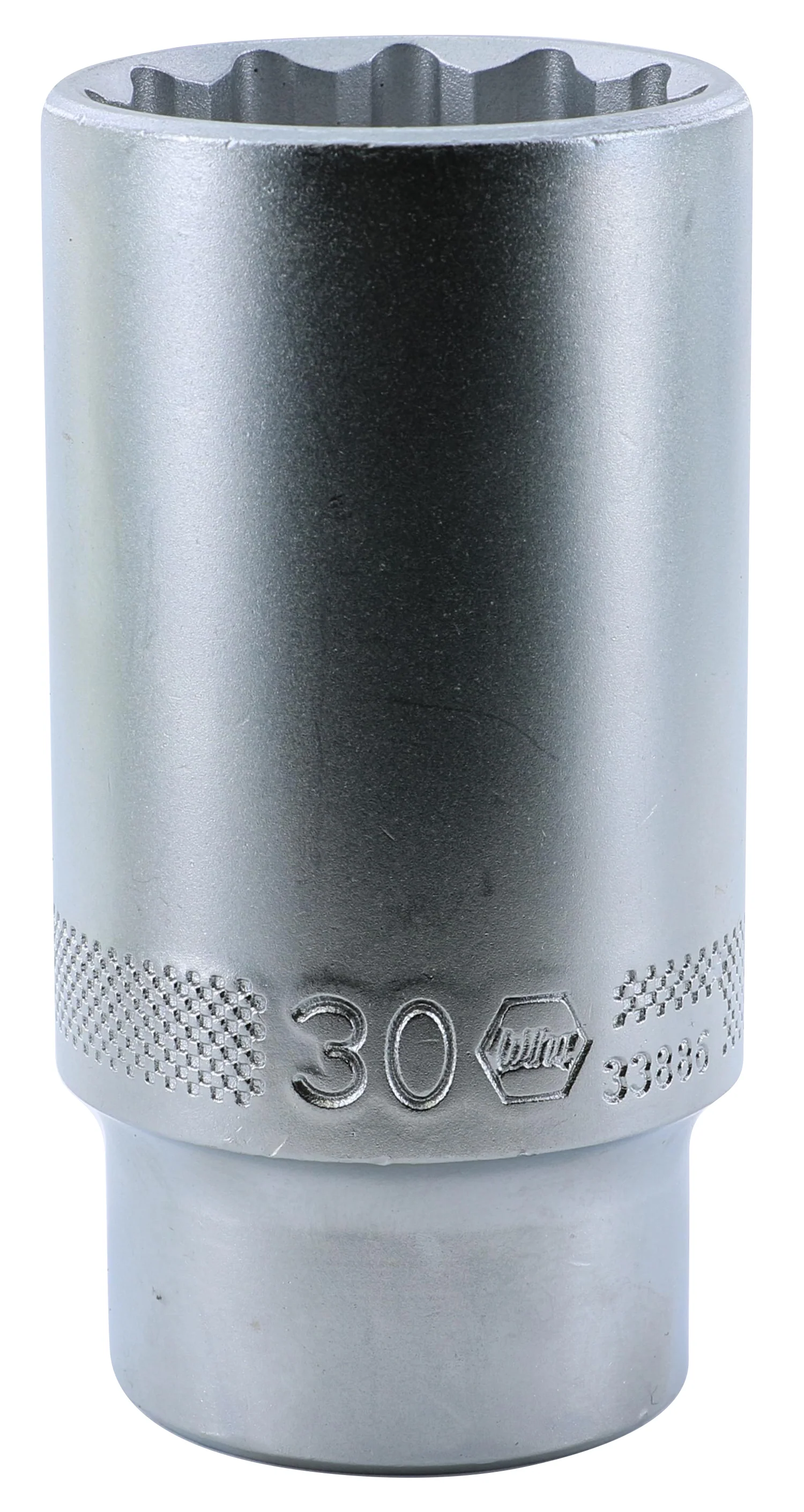 WIHA TOOLS 12 Point - 1/2" Drive Deep Socket 30.0Mm - WIH-33886