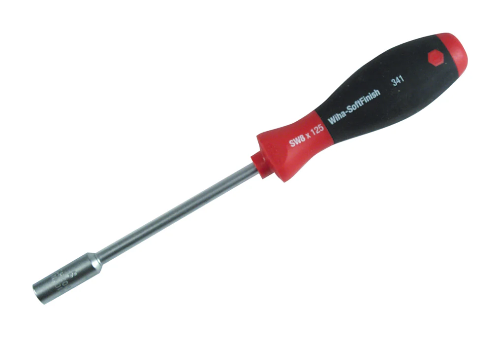 WIHA TOOLS Softfinish Nut Driver 6.0Mm X 125Mm - WIH-34122