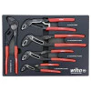 WIHA TOOLS 5 Piece Classic Grip Adjustable Water Pump Pliers Tray Set - WIH-34691