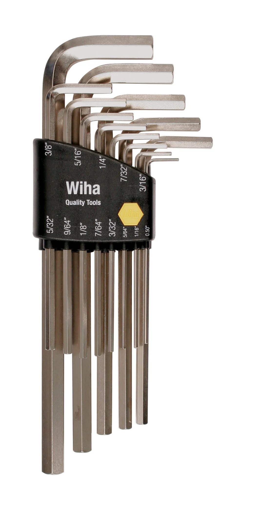 WIHA TOOLS 13 Piece Hex L-Key Long Arm Set - Inch - WIH-35295