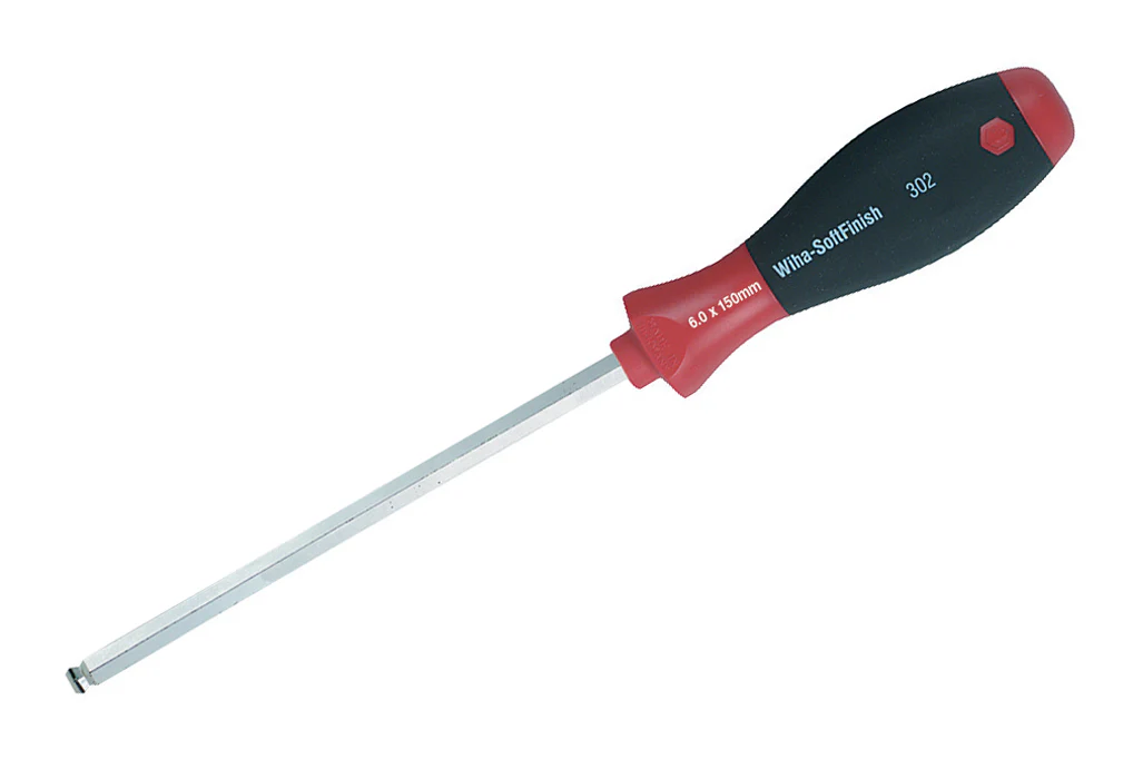 WIHA TOOLS Softfinish Magicring Ball End Screwdriver 6.0Mm - WIH-36760