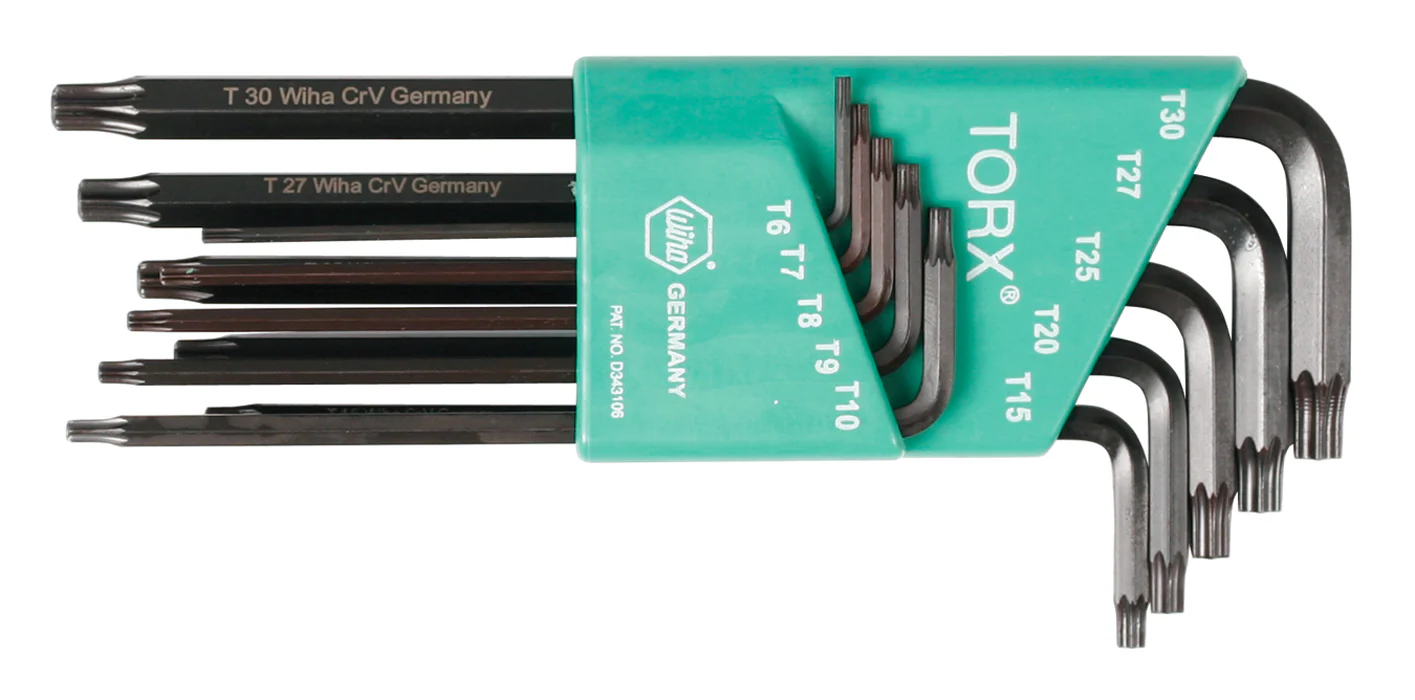WIHA TOOLS 10 Piece Magicspring Torx L-Key Set - WIH-37192