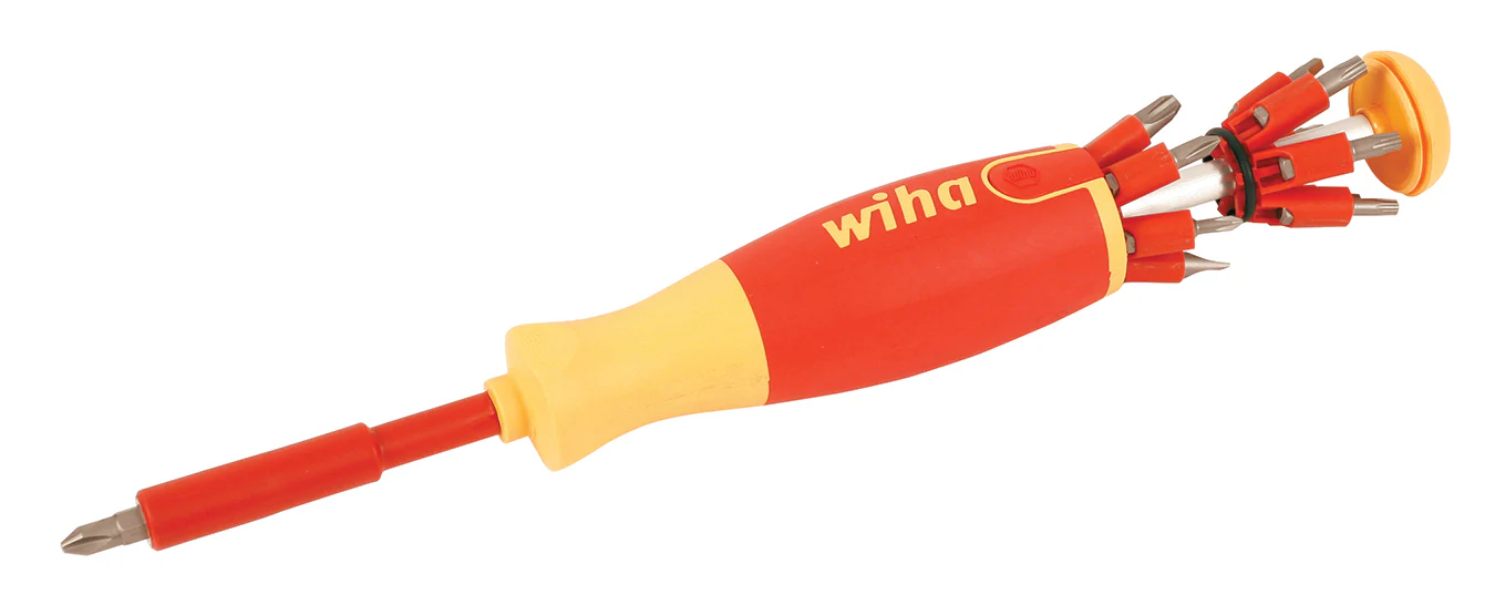 WIHA TOOLS Insulated Ultra Driver 12-In-1 Insert Bit Holder Torx - WIH-38051