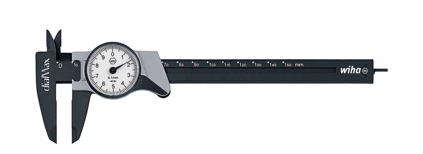 WIHA TOOLS Dial Caliper Dialmax - Metricric - WIH-41102