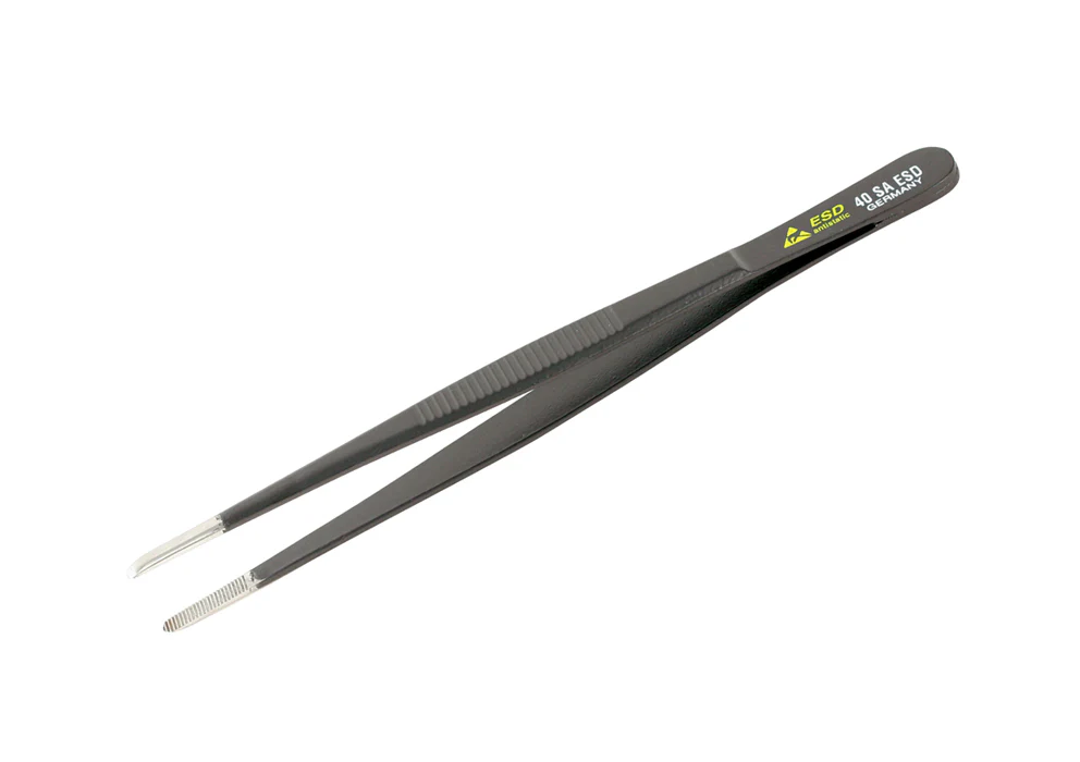 WIHA TOOLS Esd Safe Tweezers 40 Sa - 145Mm - WIH-44520