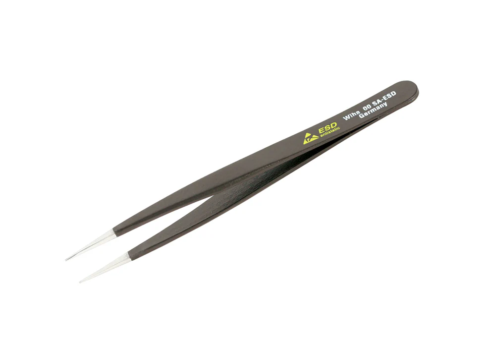 WIHA TOOLS Esd Safe Tweezers 00 Sa - 120 m - WIH-44532