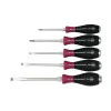 WIHA TOOLS 5 Piece Microfinish Xheavy Duty Slotted And Phillips Screwdriver Set - WIH-53390