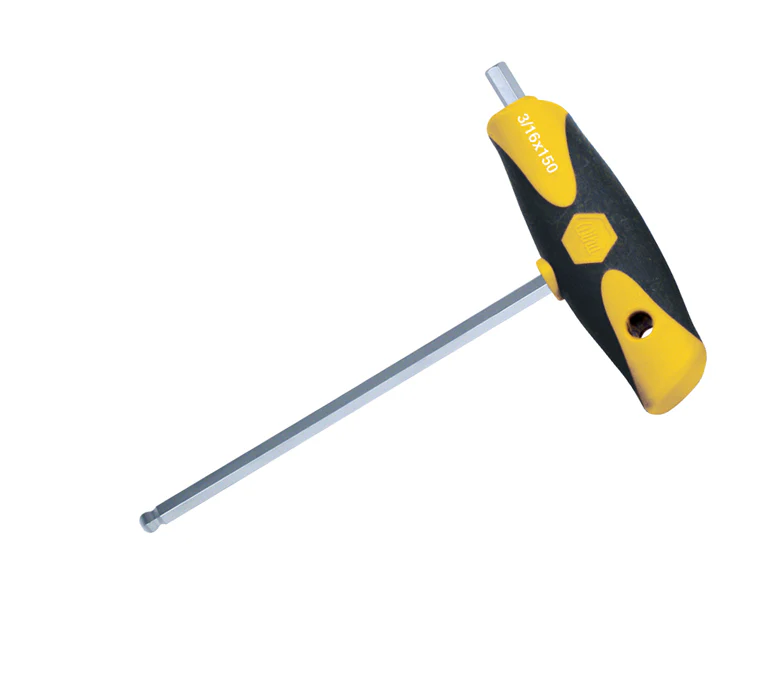 WIHA TOOLS Soft Grip Dual Drive Hex T-Handle 9/64" - WIH-54010