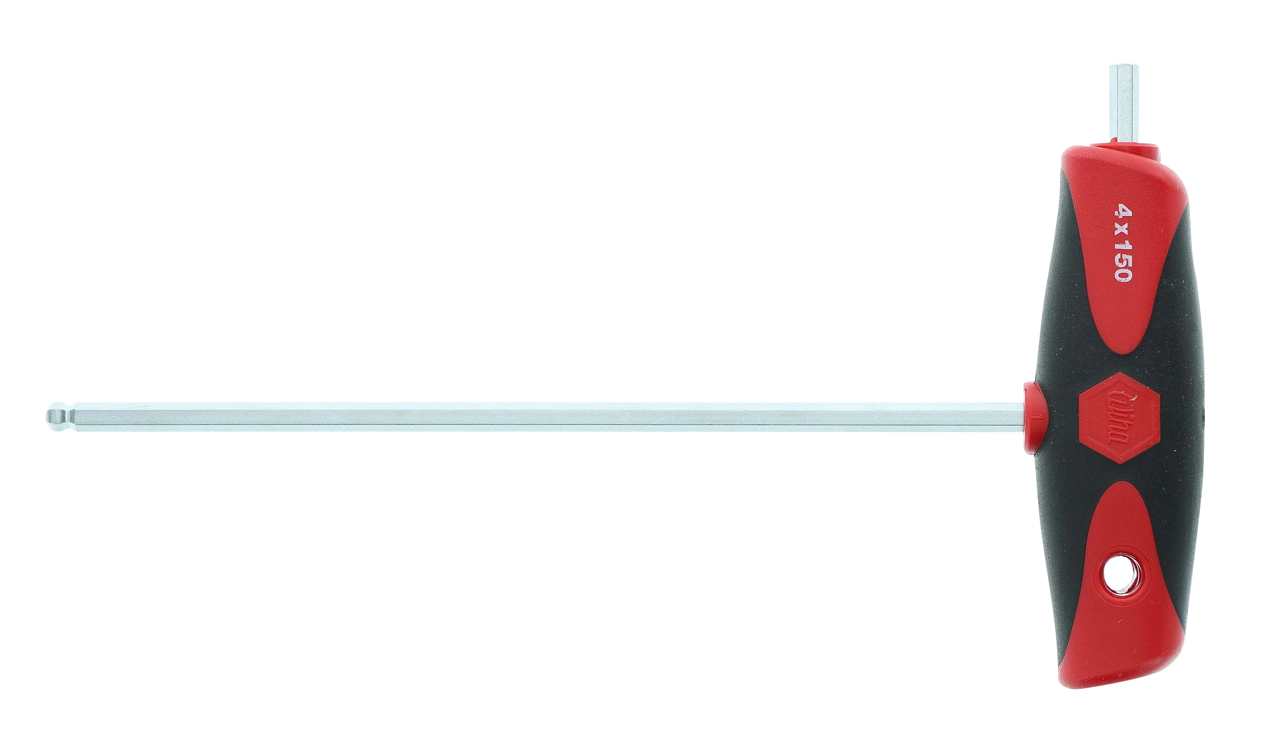 WIHA TOOLS Soft Grip Dual Drive Hex T-Handle 4.0Mm - WIH-54042