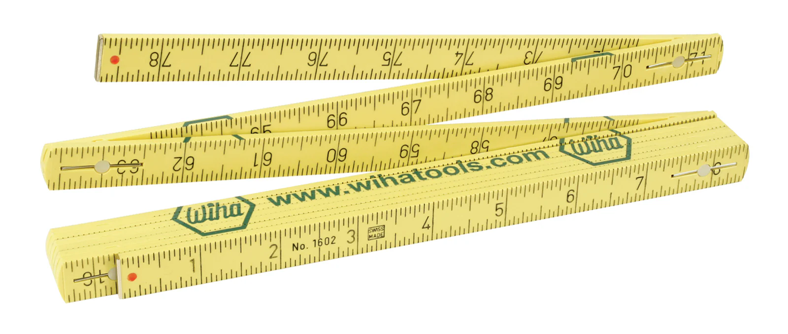 WIHA TOOLS Maxiflex Folding Ruler - Inch - Metricric - WIH-61662
