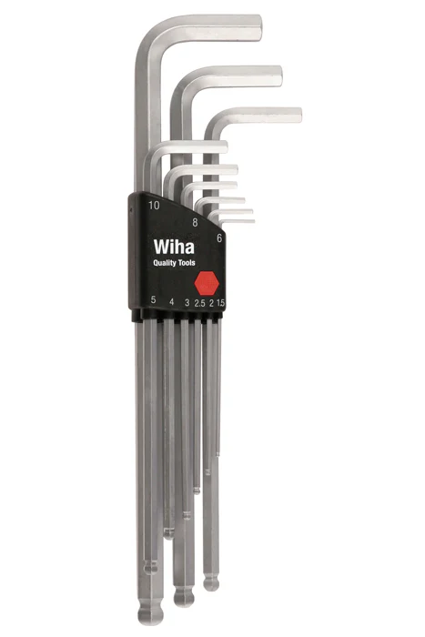 WIHA TOOLS 9 Piece Ball End Hex L-Key Set - Metricric - WIH-66994