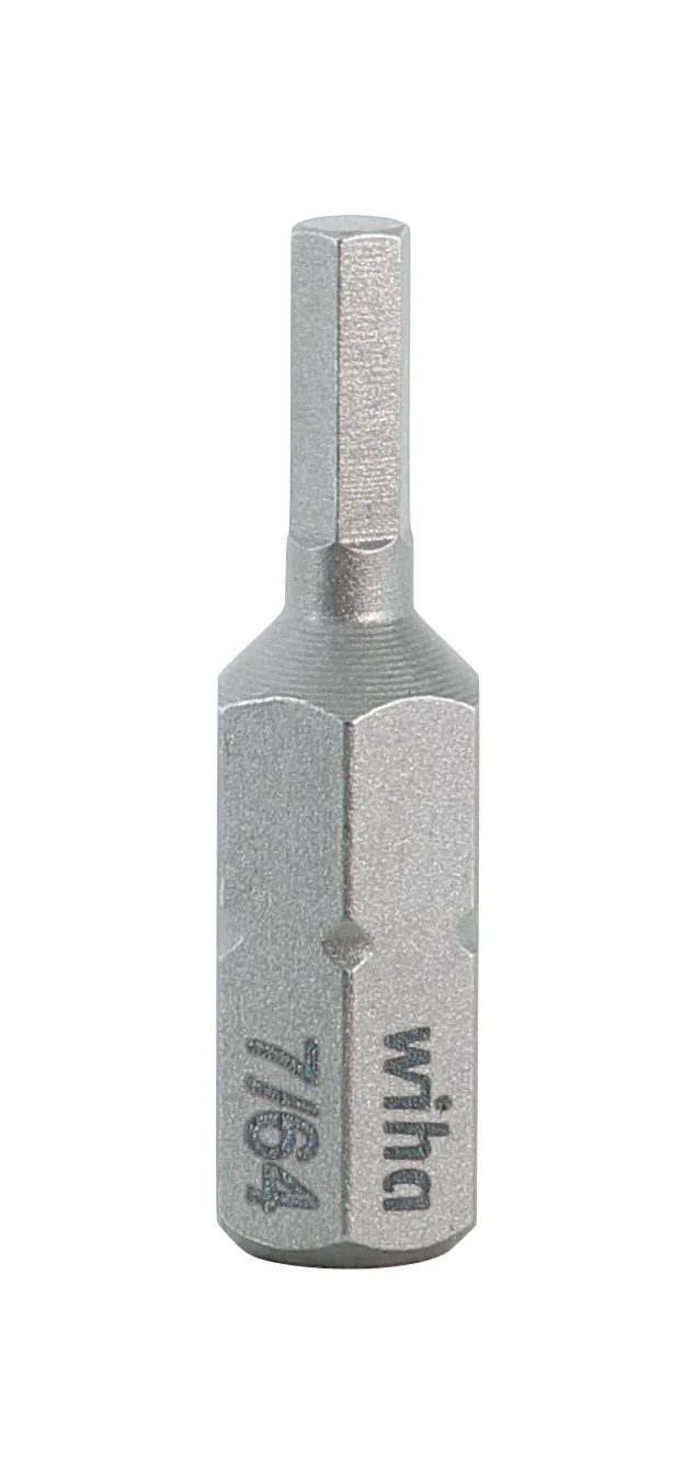 WIHA TOOLS Hex Insert Bit 7/64" X 25Mm - WIH-71333