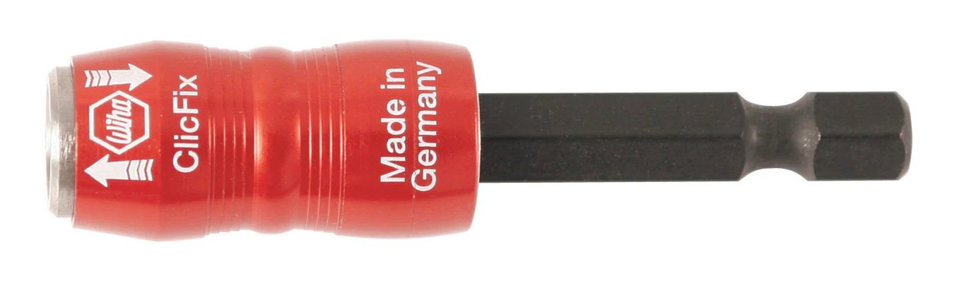 WIHA TOOLS Clicfix 1/4" Quick Release Magnetic Bit Holder - WIH-71491