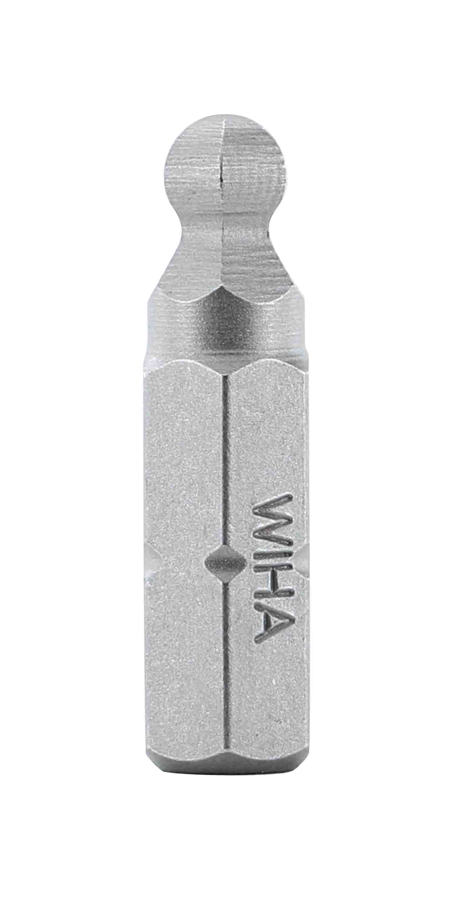 WIHA TOOLS Ball End Hex Insert Bit 3/16" X 25Mm - WIH-71706