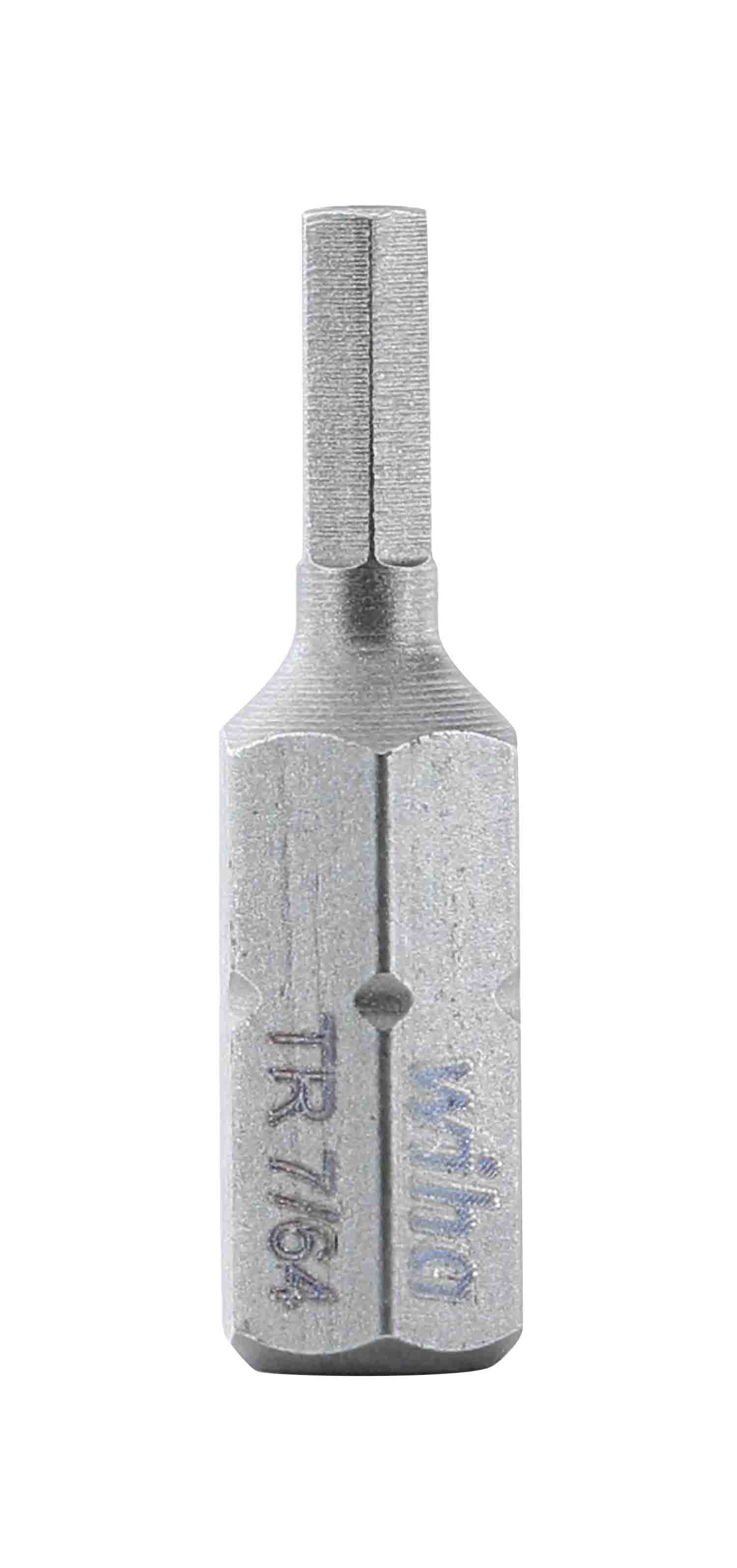 WIHA TOOLS Security Hex Insert Bit 7/64" X 25Mm - WIH-71934