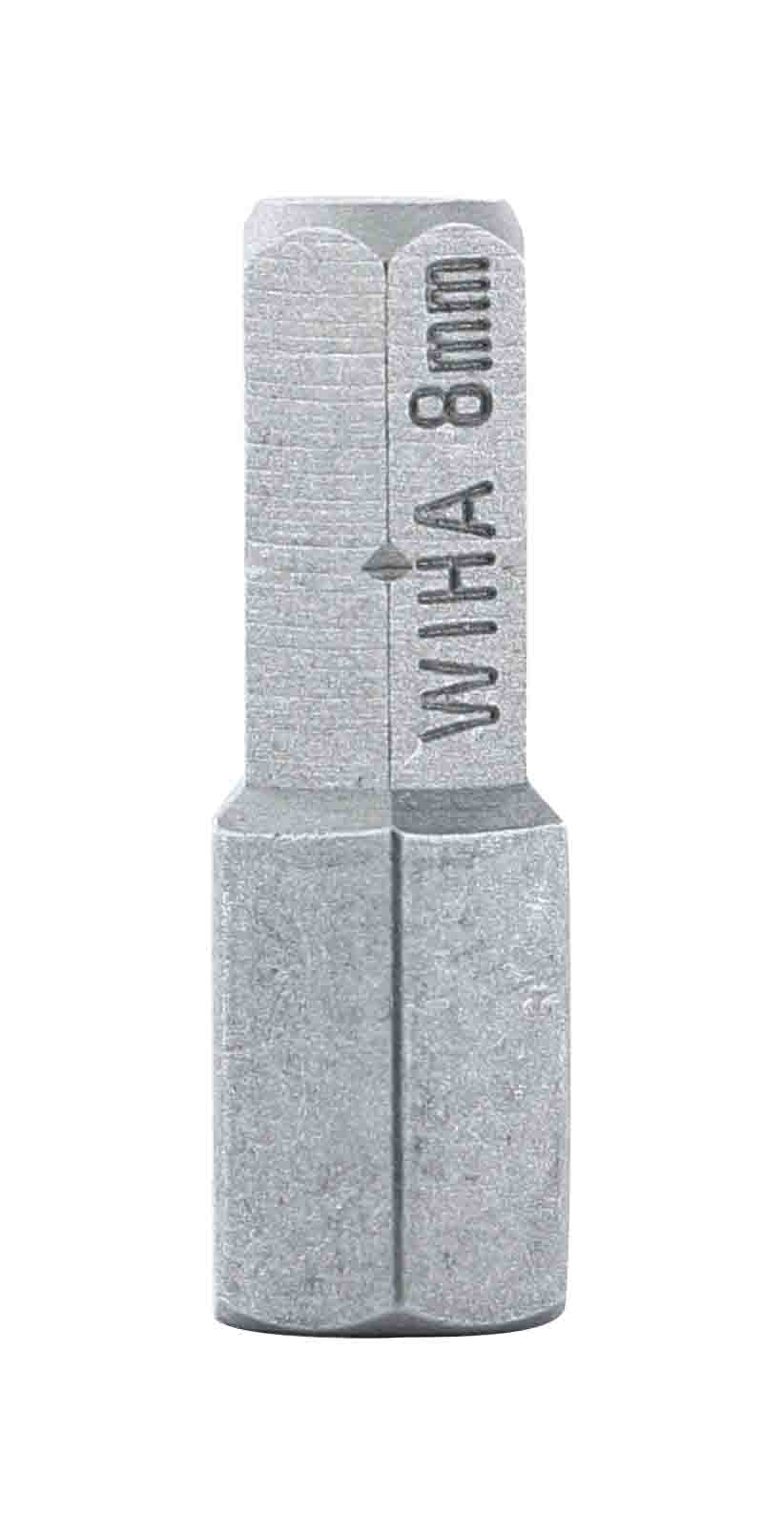 WIHA TOOLS Security Hex Insert Bit 8.0 X 25Mm - WIH-71946