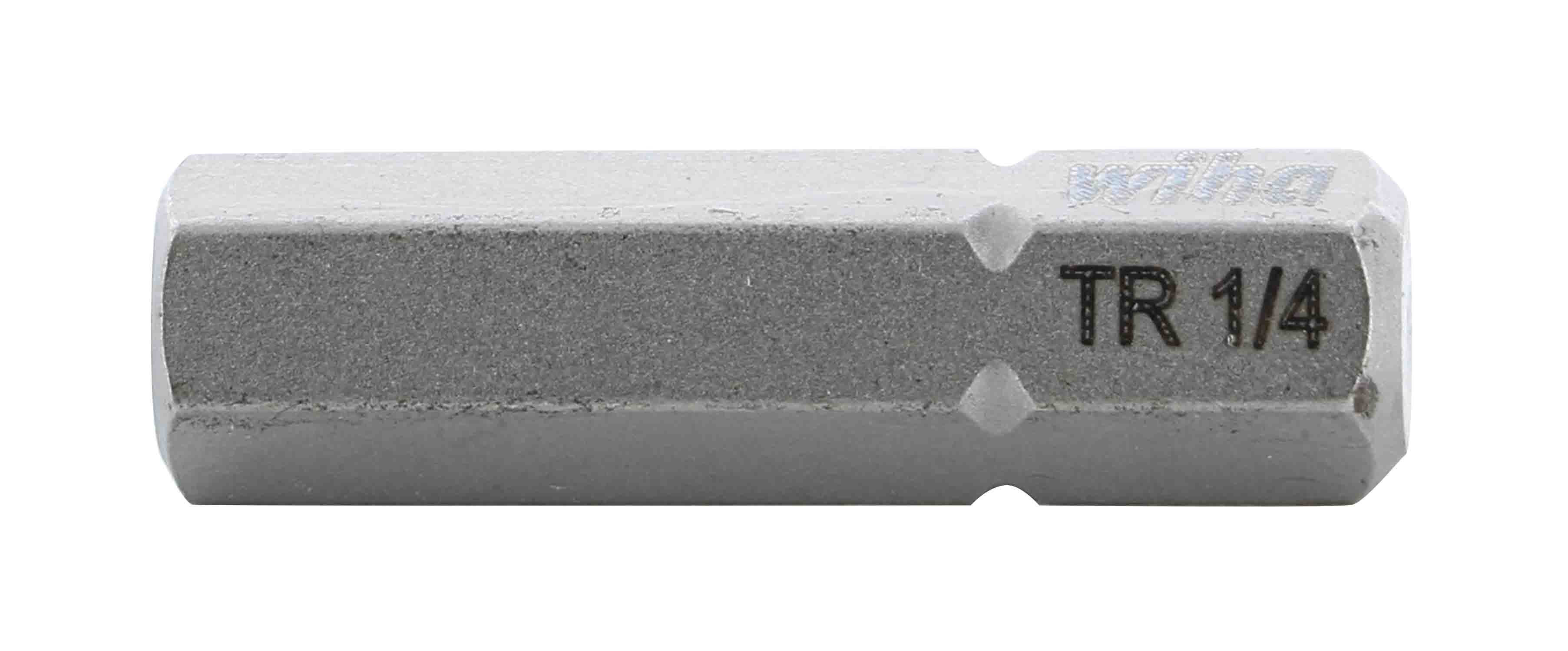 WIHA TOOLS Security Hex Insert Bit 1/4" X 25Mm - WIH-71960