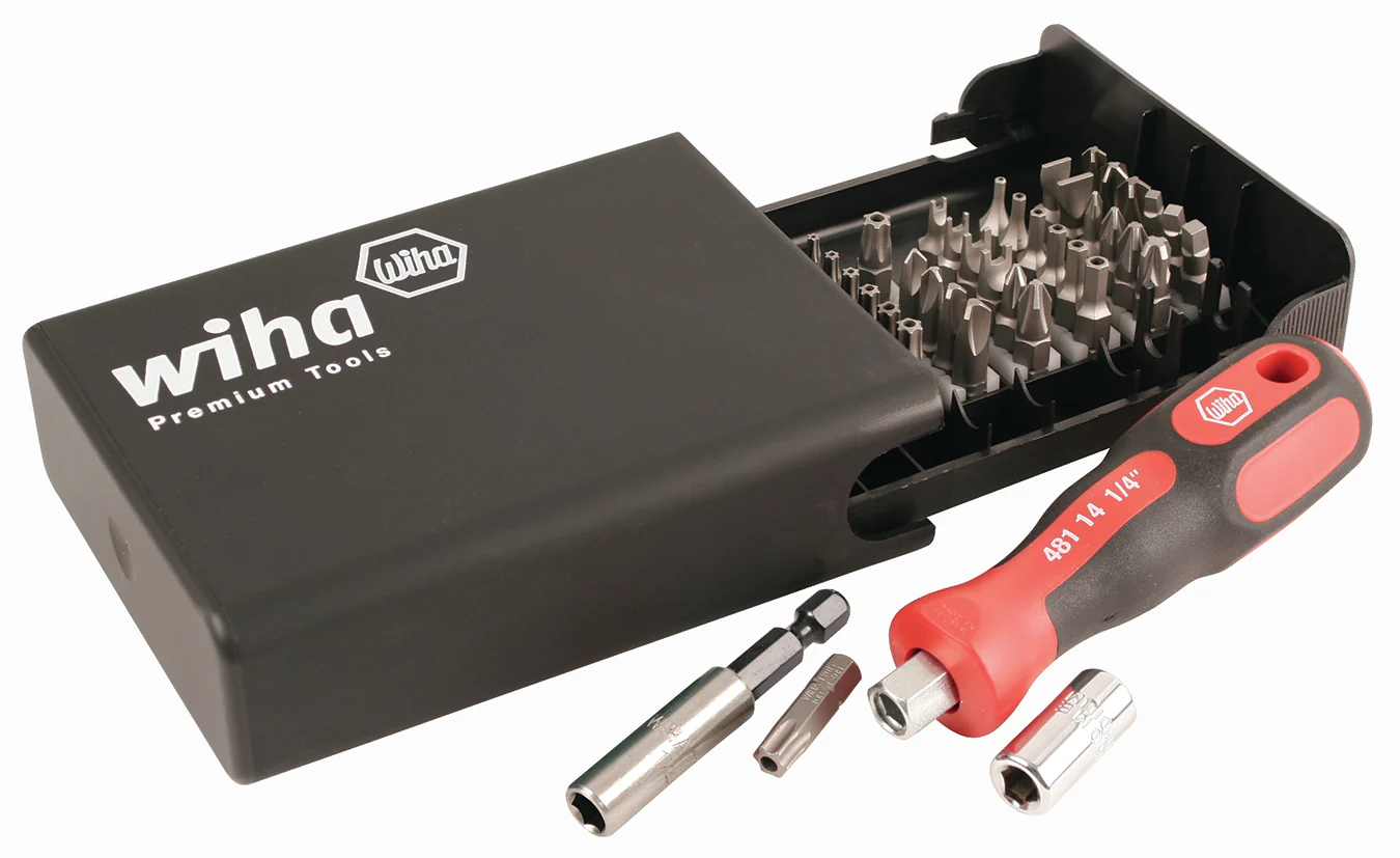 WIHA TOOLS 39 Piece Bits Collector Security Bits And Magnetic Bit Holder Set - WIH-71991