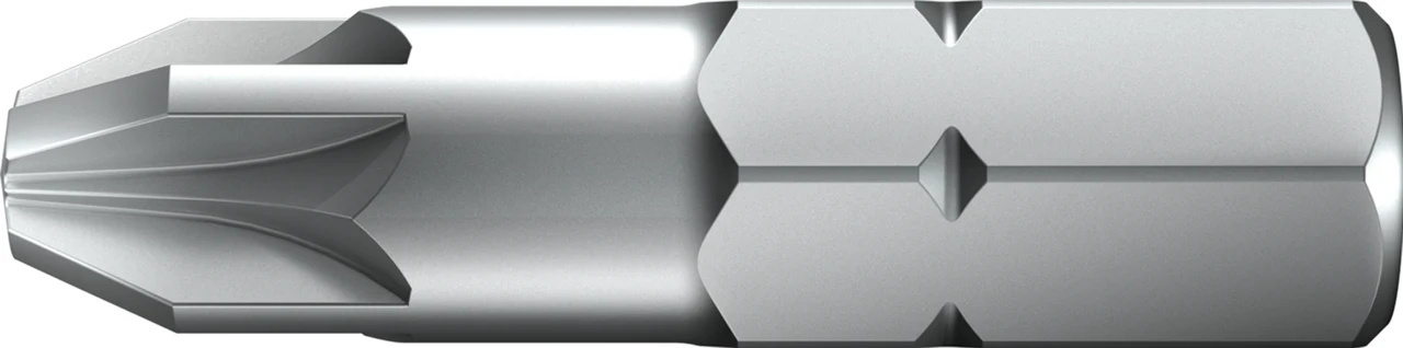 WIHA TOOLS Pozidriv Insert Bit #2 X 25Mm - 100 Pack - WIH-72206