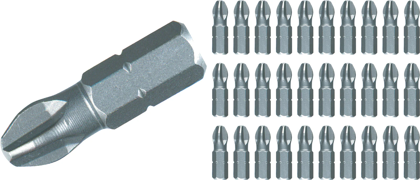 WIHA TOOLS Phillips Contractor Insert Bit #0 X 25Mm - 30 Piece - WIH-72519