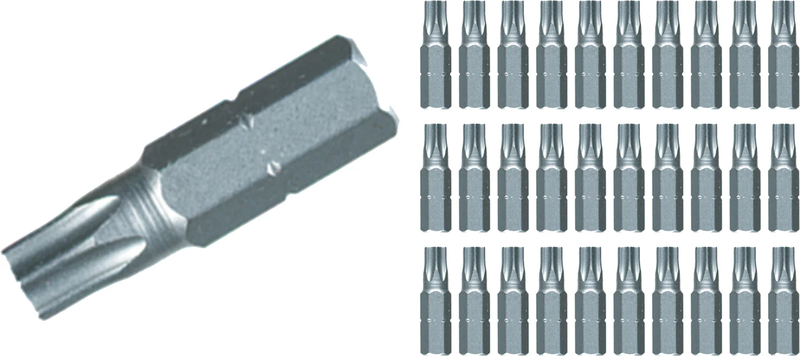 WIHA TOOLS Torx Contractor Insert Bit T15 X 25Mm - 30 Pack - WIH-72576