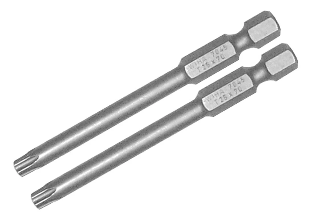 WIHA TOOLS Torx Power Bit T6 X 70Mm - 2 Pack - WIH-73936