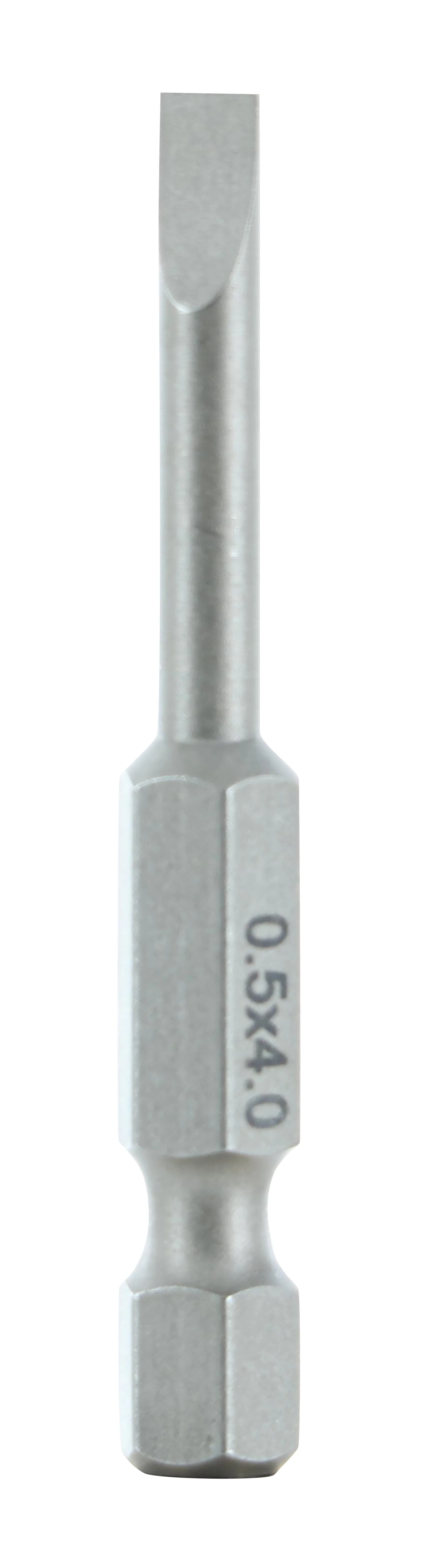 WIHA TOOLS Slotted Power Bit 4.0 X .5 X 50Mm - WIH-74009