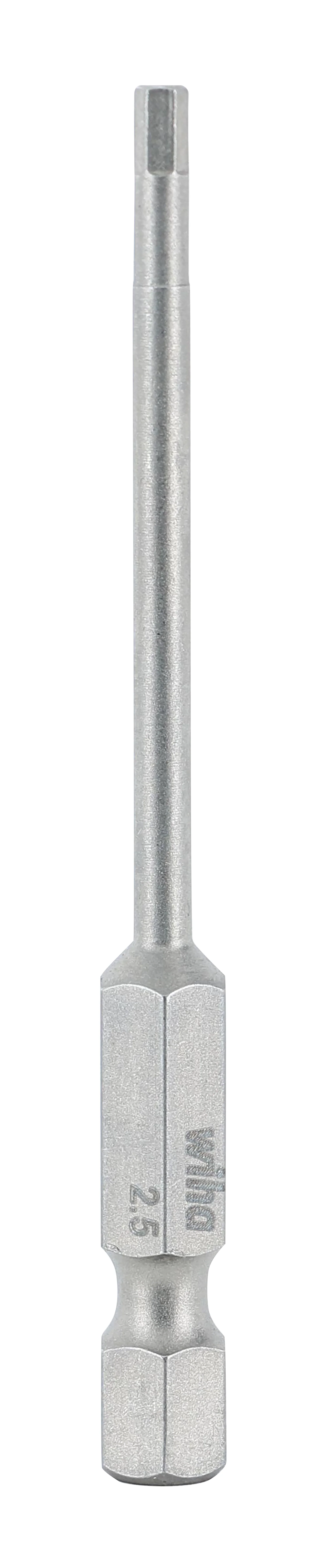 WIHA TOOLS Hex Power Bit 2.5 X 70Mm - WIH-74352