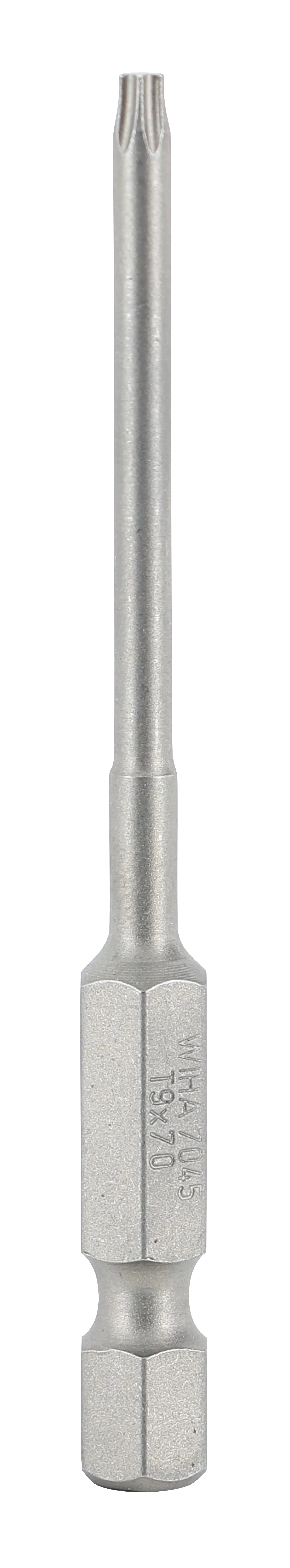WIHA TOOLS Torx Power Bit T9 X 70Mm (2.75") - WIH-74544