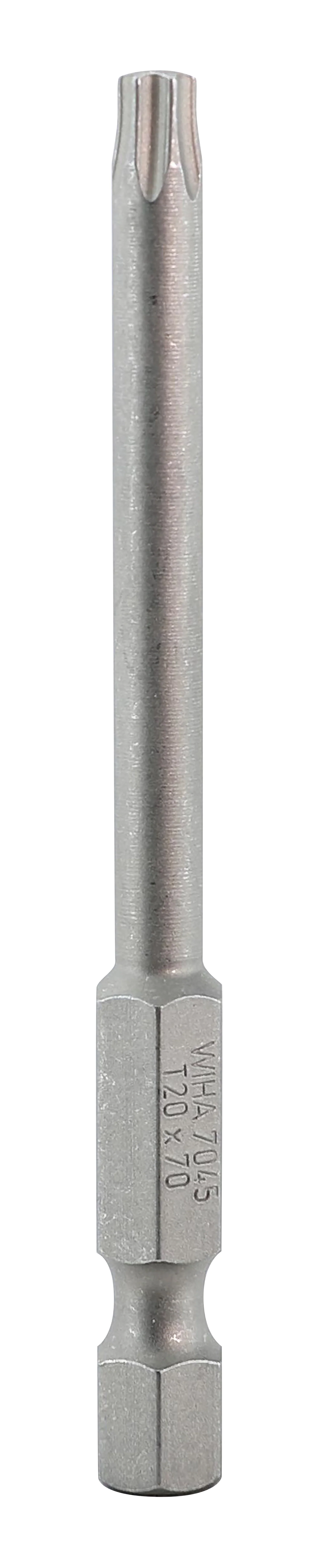 WIHA TOOLS Torx Power Bit T20 X 70Mm (2.75") - WIH-74551