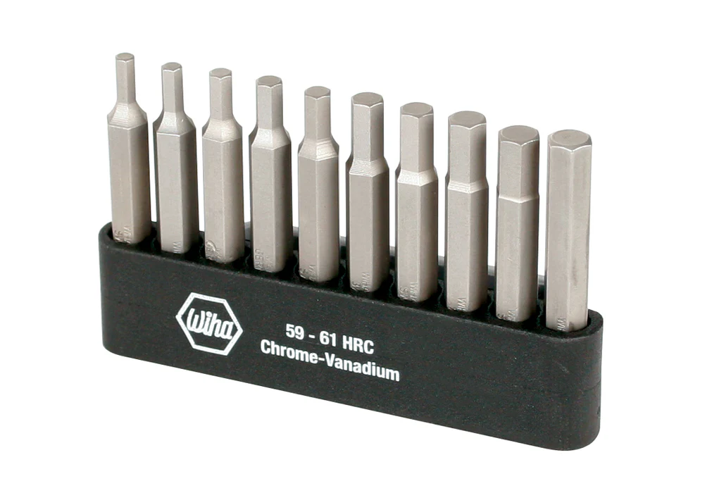 WIHA TOOLS 10 Piece Hex Power Bit Belt Pack Set - WIH-74986