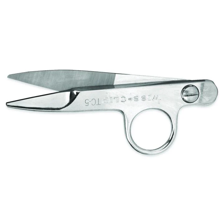 WISS Clip,Thread,Ind,Sharp Pt,4-5/8" - WIS-TC1